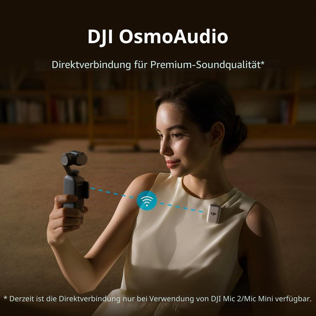 DJI Osmo Pocket 3 CMOS-Kamera mit 1 Zoll (2,54 cm) und Video 4K/120 fps, 3-Achsen-Stabilisierung, Sc
