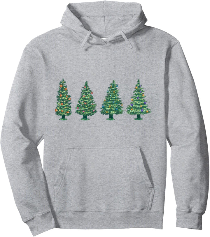 Weihnachtsbaum Happy Christmas X-Mas Weihnachten Pullover Hoodie