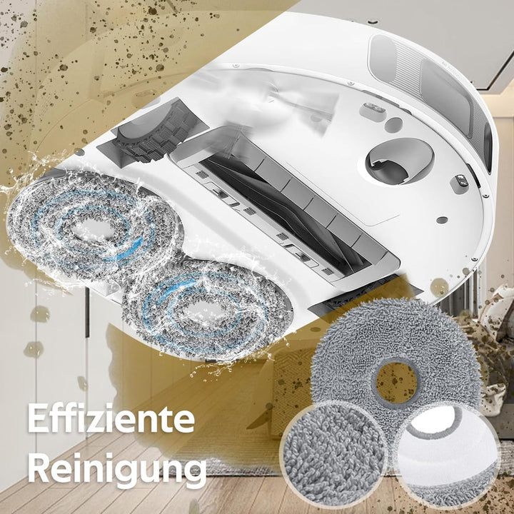 ANBOO 14 Stück Zubehör Kompatibel with Dreame L10s / L10 Ultra / L10 Prime Saugroboter mit 1 Hauptbü