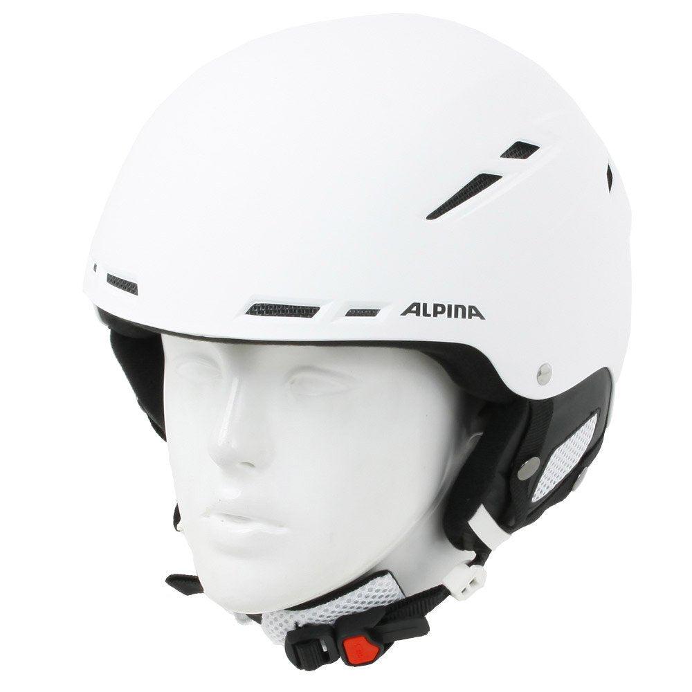 Alpina Unisex – Erwachsene Biom Skihelm 54-58 cm White Matt, 54-58 cm White Matt