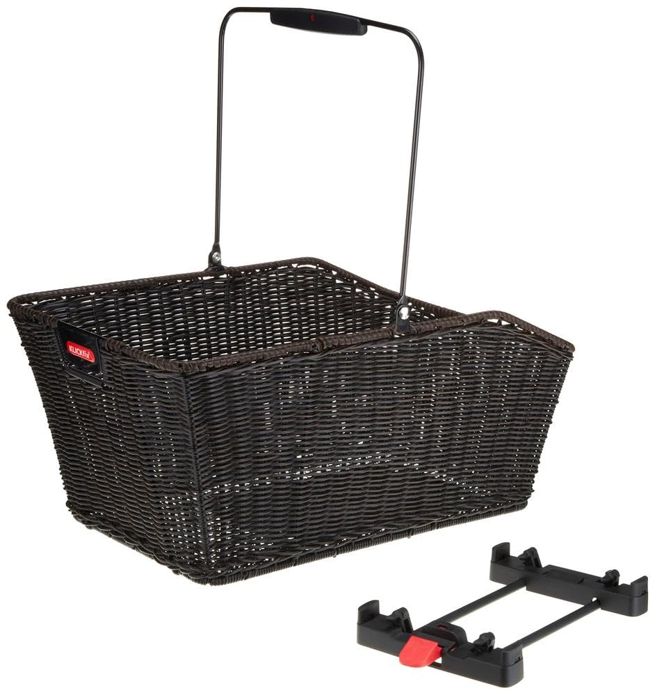 KLICKfix Unisex – Erwachsene Farradtasche Structura Gt Für Racktime, Schwarz, One Size