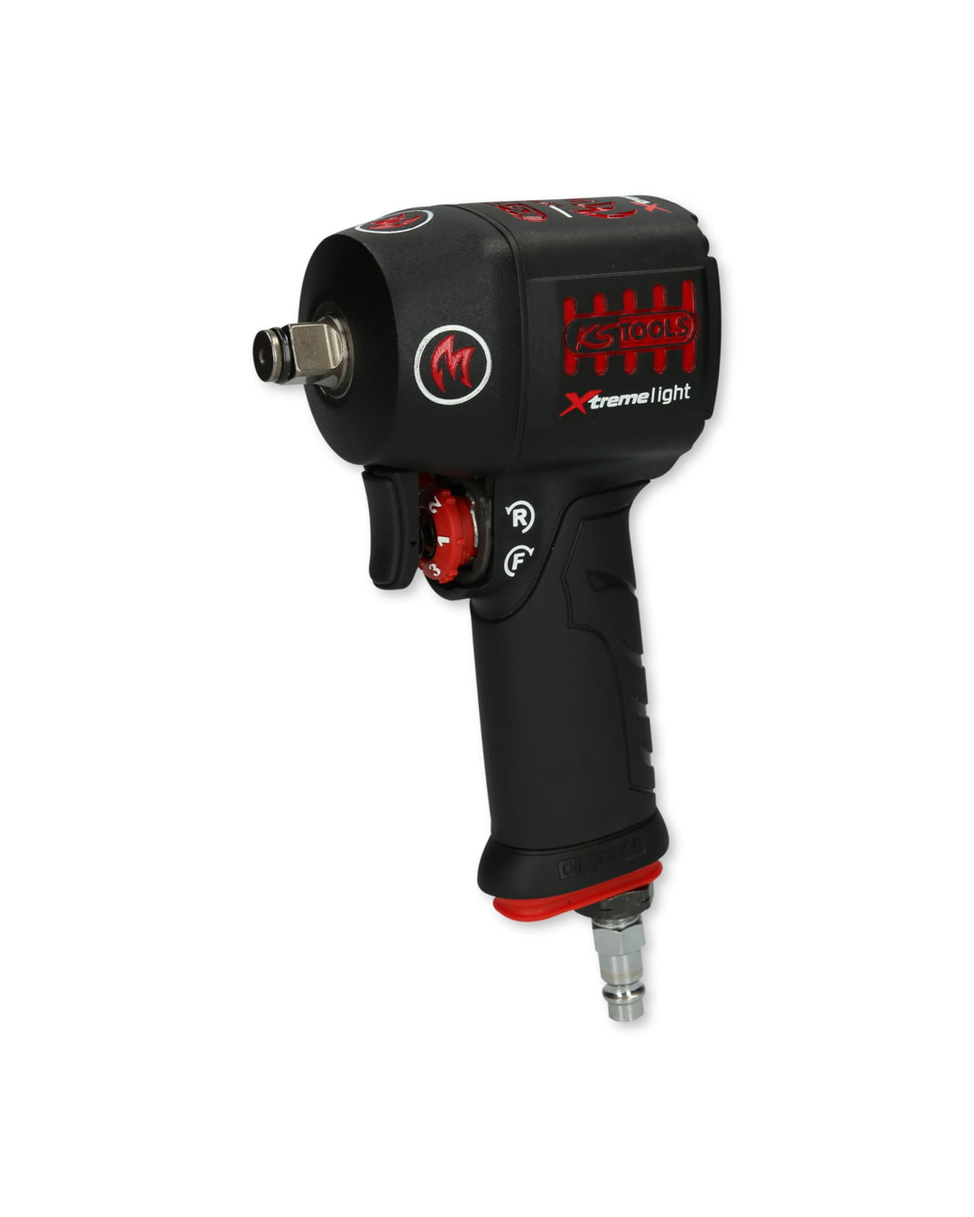 KS Tools 515.1150 1/2" Minimonster Xtremelight Rückenschonender Hochleistungs-Druckluft-Schlagschrau
