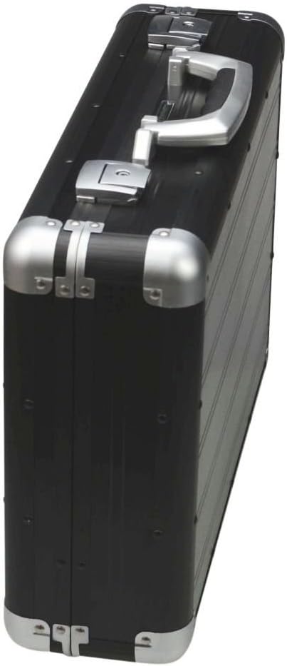 ALUMAXX 45164 Attaché Laptopkoffer Venture, Aktenkoffer aus Aluminium, Dokumentenkoffer Alu, Busines