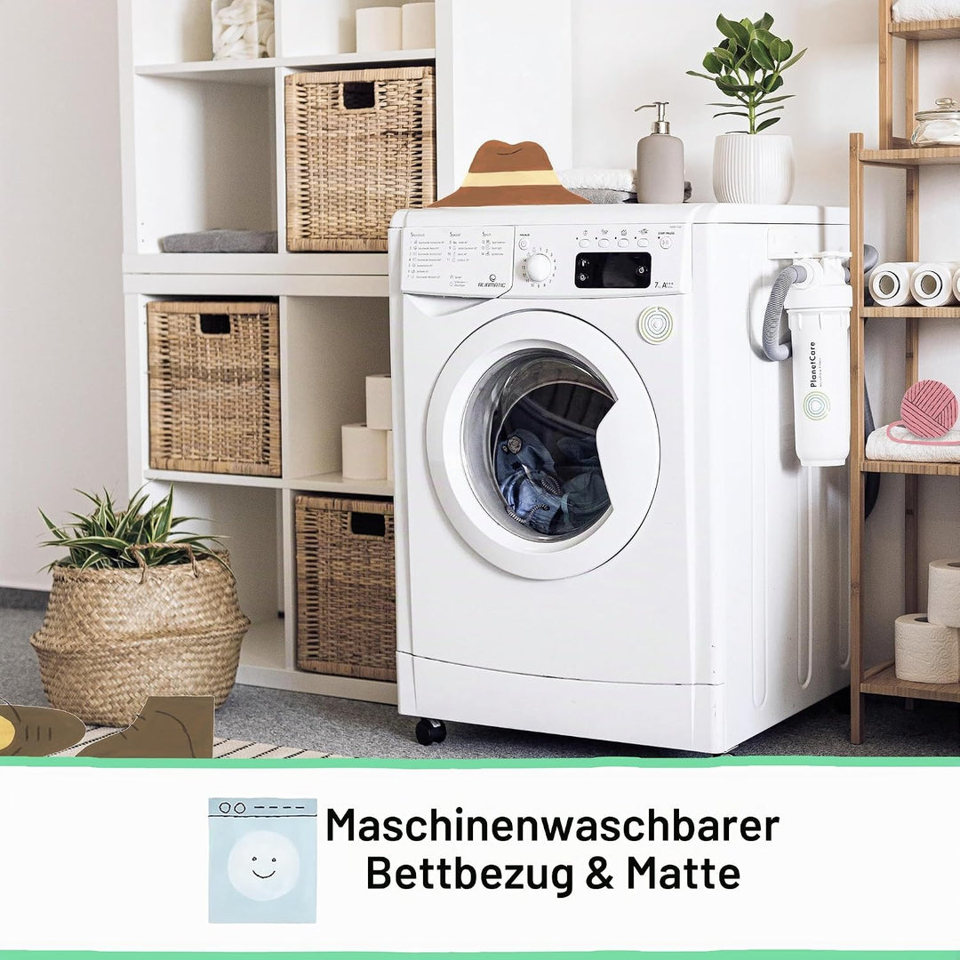 Ingenuity 12421 Cozy Spot Calla Wendedecke mit Spielbogen aus Holz, abnehmbaren Spielzeugen, Stützki
