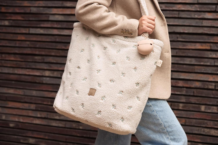 Jollein Unisex Wickeltasche Shopper Changing Bag Shopper, Baby Bag Multifunctional 43 cm x 2 cm x 34