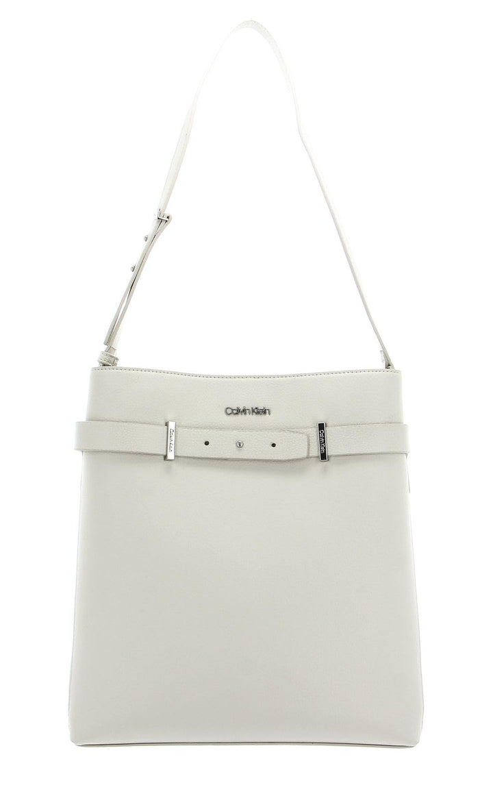 Calvin Klein CK Code Hobo Ecru