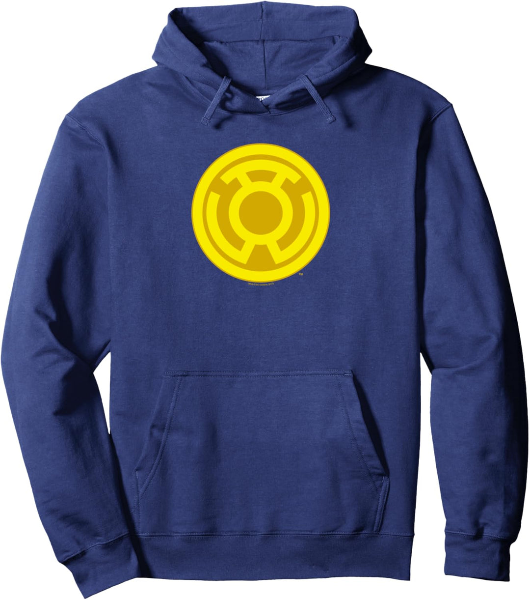 Green Lantern Yellow Symbol Pullover Hoodie