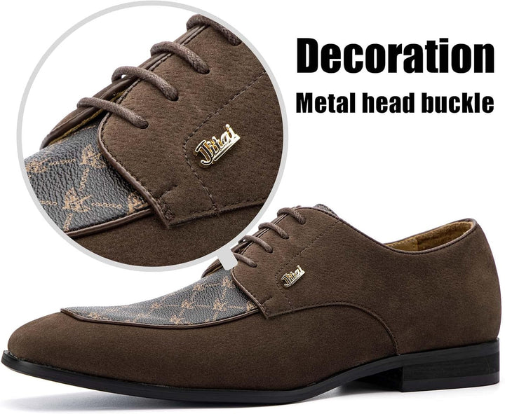 JITAI Herren Oxfords Oxford 42 EU Braun 08, 42 EU Braun 08