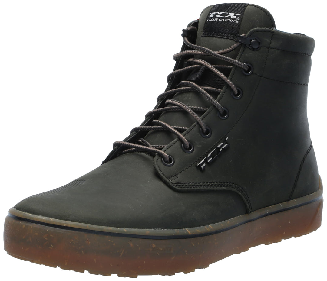 TCX Herren Dartwood Wp wasserdichte Motorradschuhe 45 EU Schwarz, 45 EU Schwarz