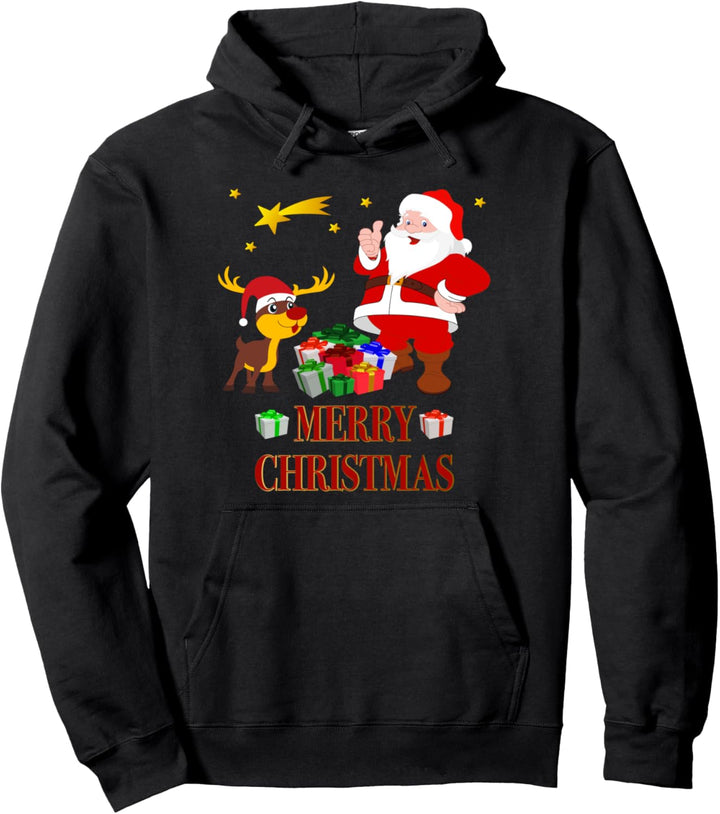 Weihnachten Shirt Urlaub Geschenk Geschenkidee Nikolaus Pullover Hoodie