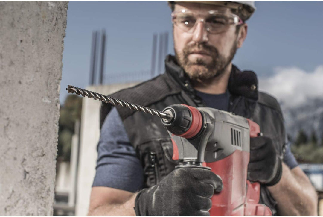 Alpen SDS-plus Hammerbohrerset FORCE X Box mit Kunststoffbox (3-tlg, 4 Schneiden, Ø 6.0-10.0mm) 0081