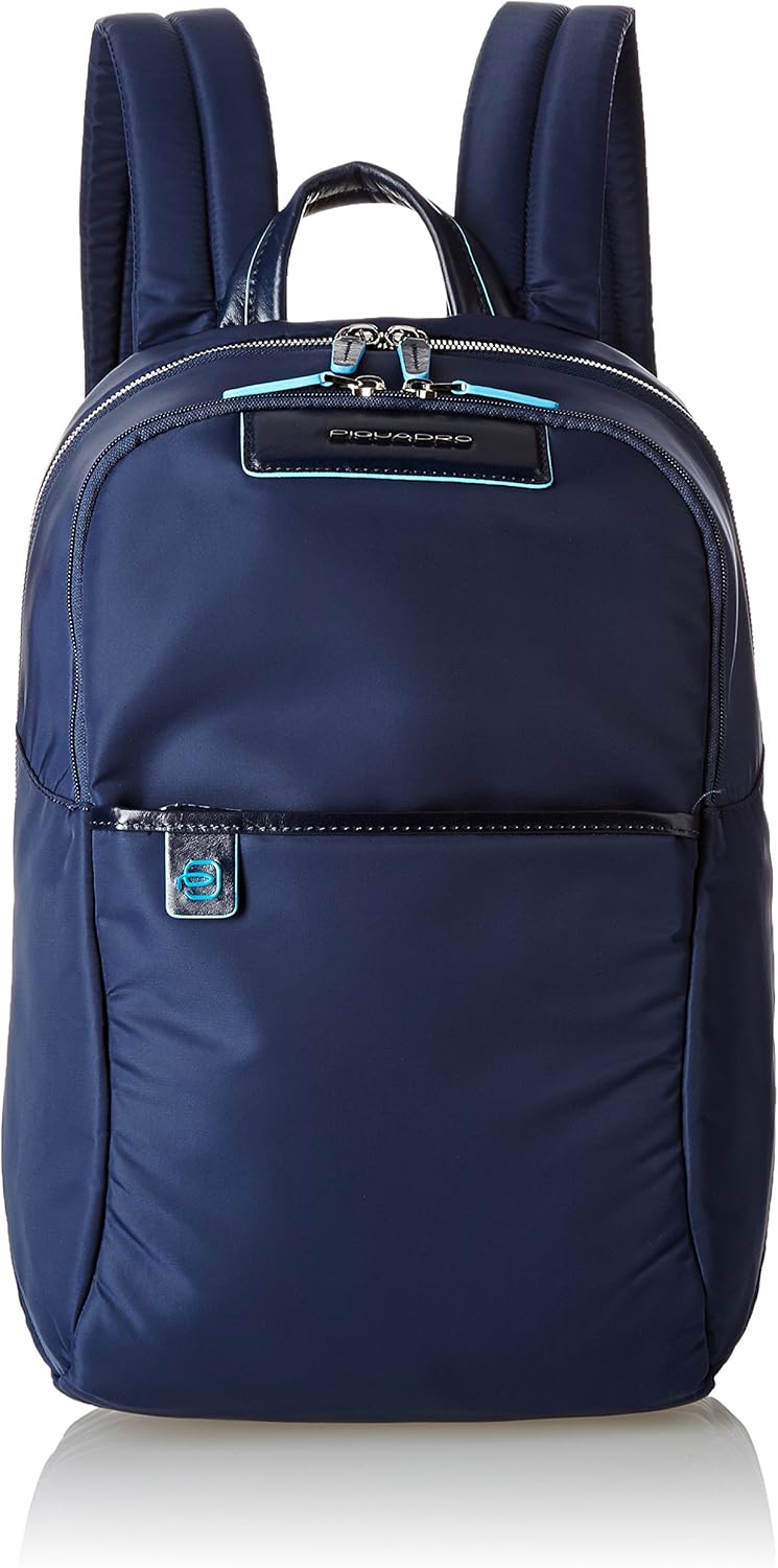 Piquadro Celion Rucksack 39 cm tragbare Laptop-Fächer, blau, 15x39x27cm (W x H x L), Casual Rucksack