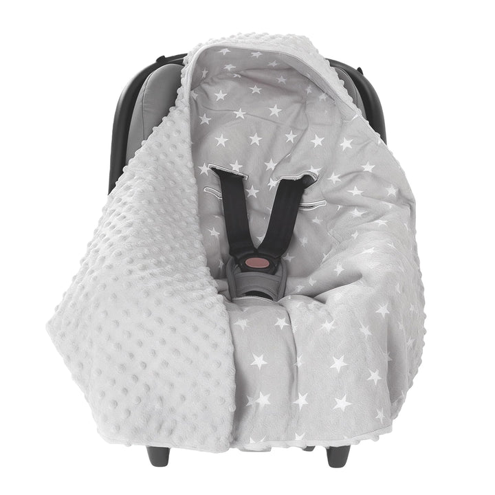 PORFOYO Baby Einschlagdecke, Kinderwagen Kuscheldecke, Babyschale Decke, Einschlagdecke Babyschale,
