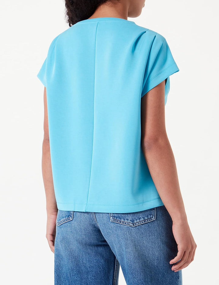 comma Damen Sweatshirt 34 Blau 6242, 34 Blau 6242