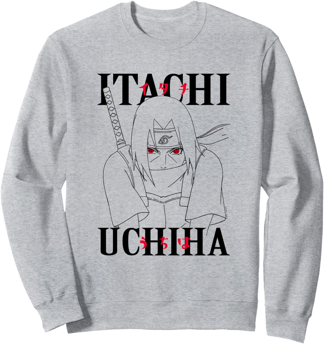 Naruto Shippuden Itachi Fliessbandarbeit Sweatshirt