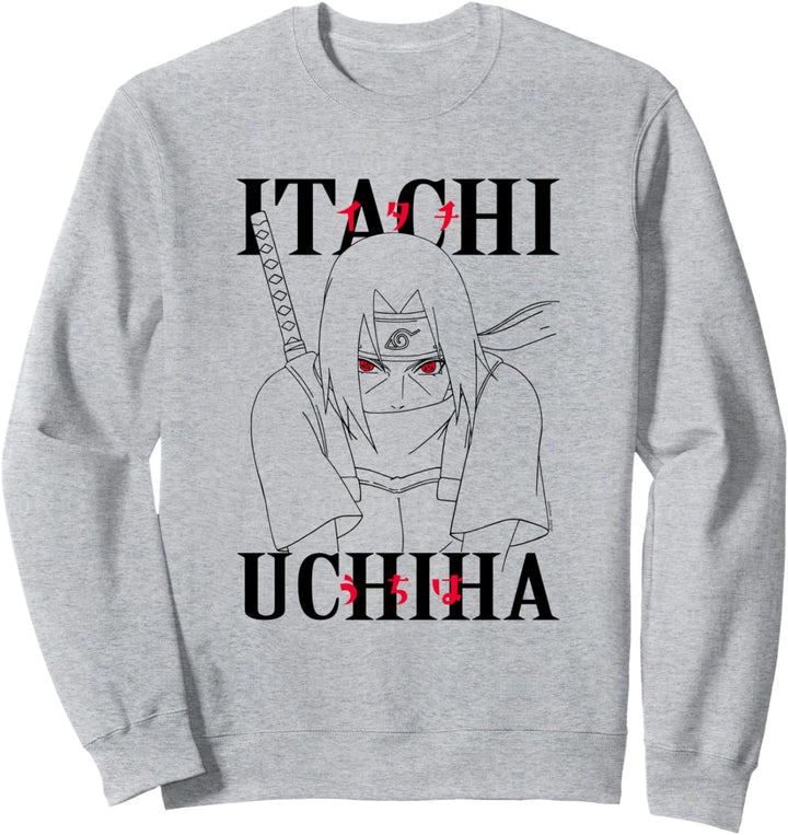 Naruto Shippuden Itachi Fliessbandarbeit Sweatshirt