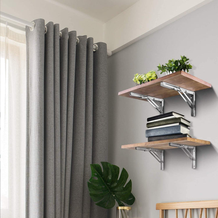 Professionelle Klappkonsole Schwerlast, 300mm Edelstahl Klappkonsole Tisch Klappregalhalterungen Kla