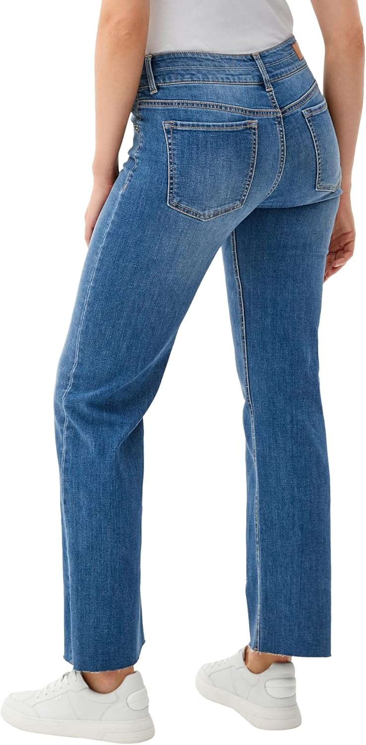 s.Oliver Damen Jeans, Karolin Comfort Fit 36W / 32L Blau 55z4, 36W / 32L Blau 55z4