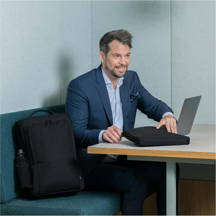 Dicota Unisex – Erwachsene Notebooktasche, Schwarz