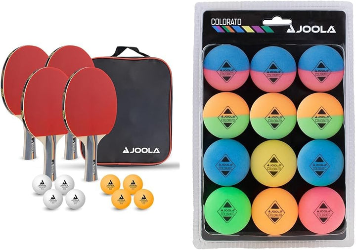 JOOLA Tischtennis-Set Team School Bundle mit Ballset, Bundle mit Ballset