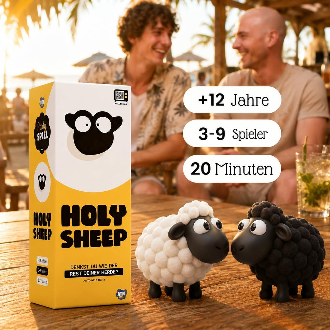 ATM Gaming Holy Sheep - Schwarmdenker oder Einzelgänger - Gesellschaftsspiele für Familie und Erwach