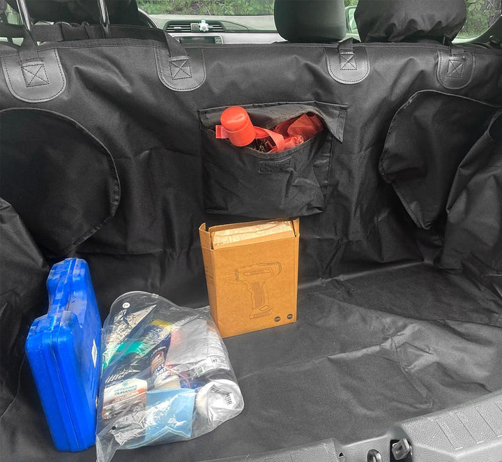 Auto Accessori Lupex - Autoabdeckung für Hunde, Kofferraumschutz, universell, wasserdicht, Material