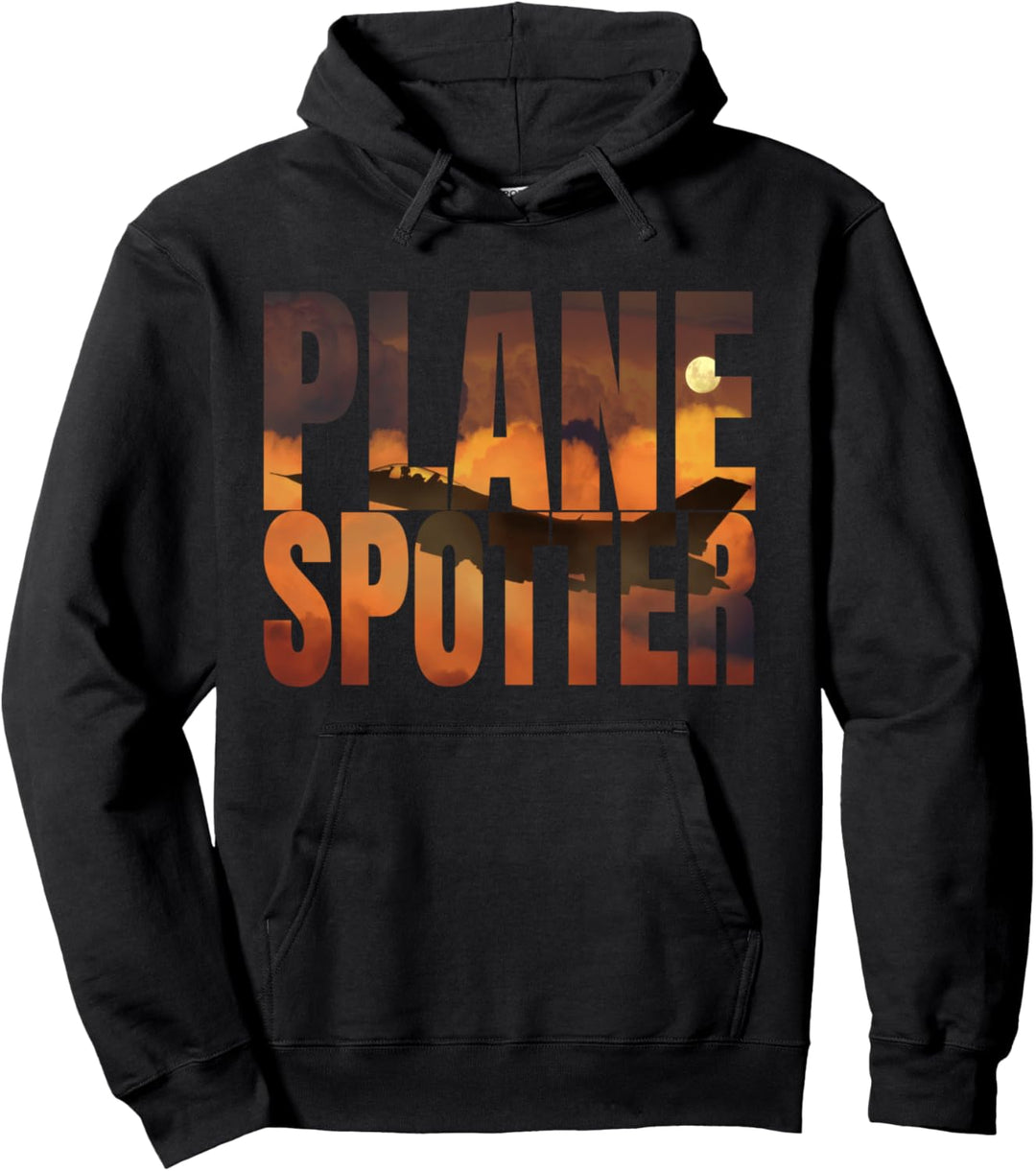 Foto Real Plane Spotting Spotter für Planespotter Pullover Hoodie