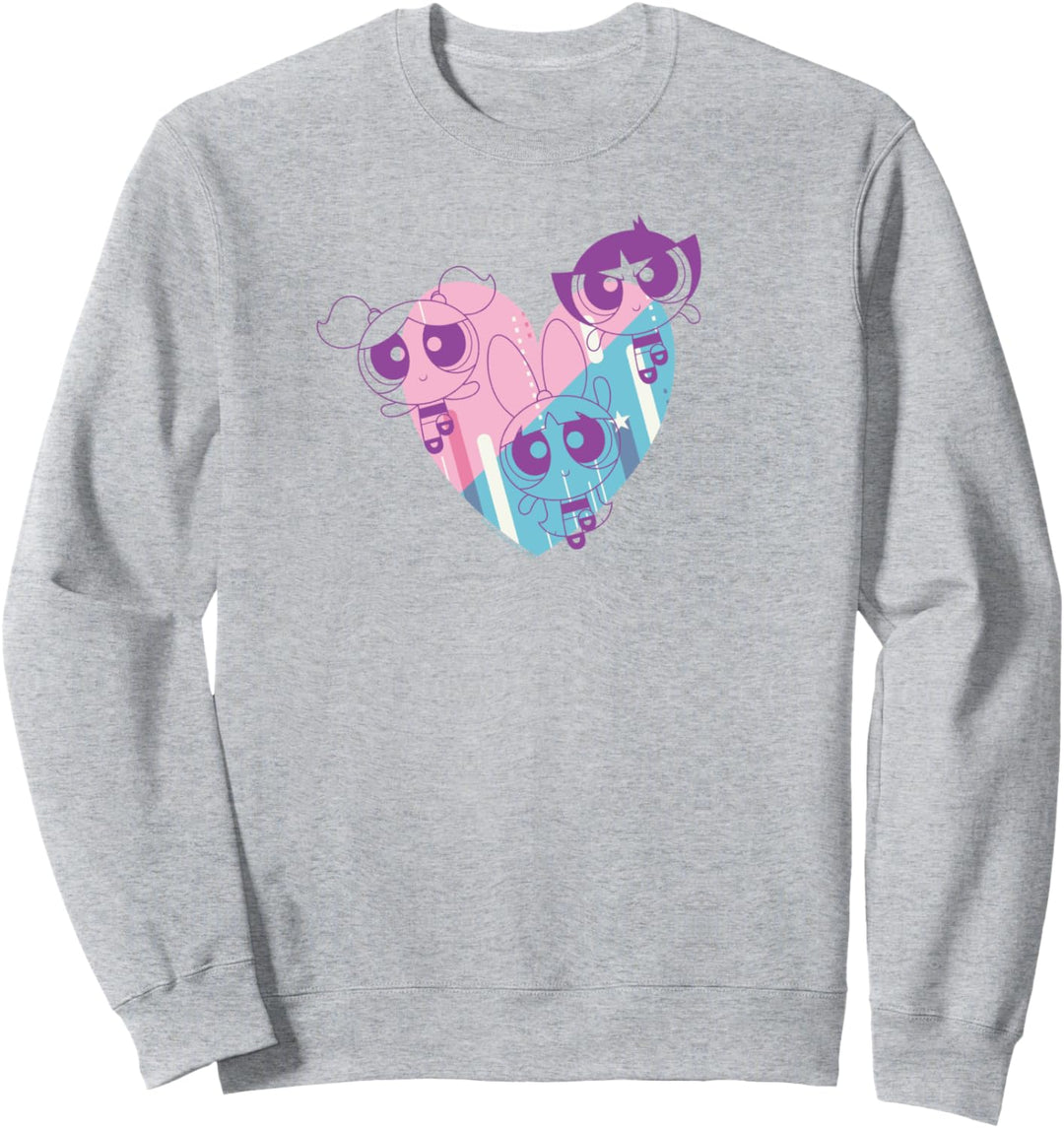 The Powerpuff Girls Powerpuff Heart Sweatshirt