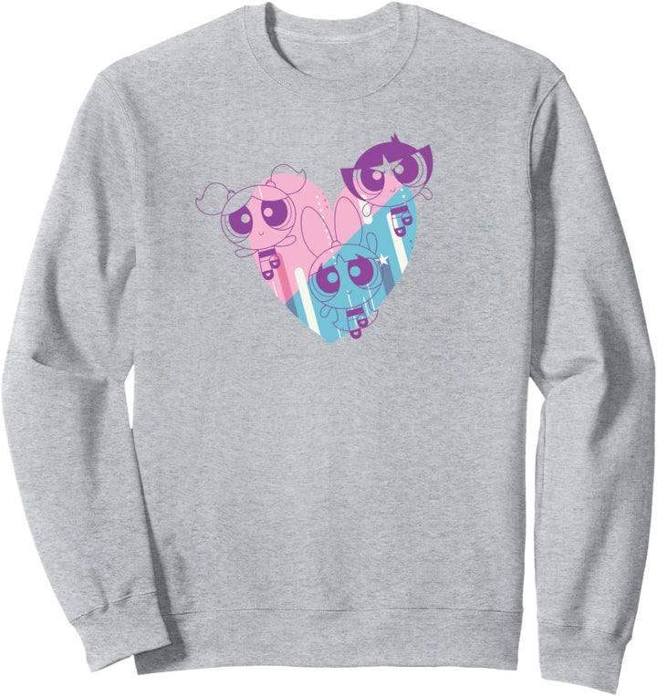 The Powerpuff Girls Powerpuff Heart Sweatshirt