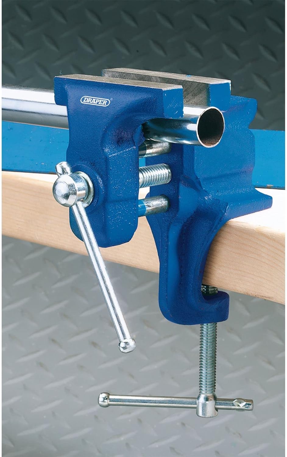 Draper 38267 Schraubstock 75 mm Blau