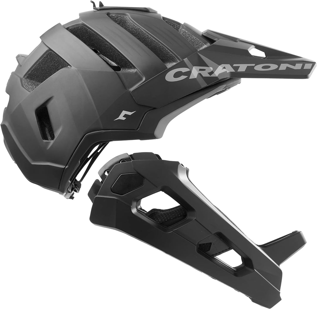Cratoni MTB-Fahrradhelm Madroc Pro schwarz matt, S