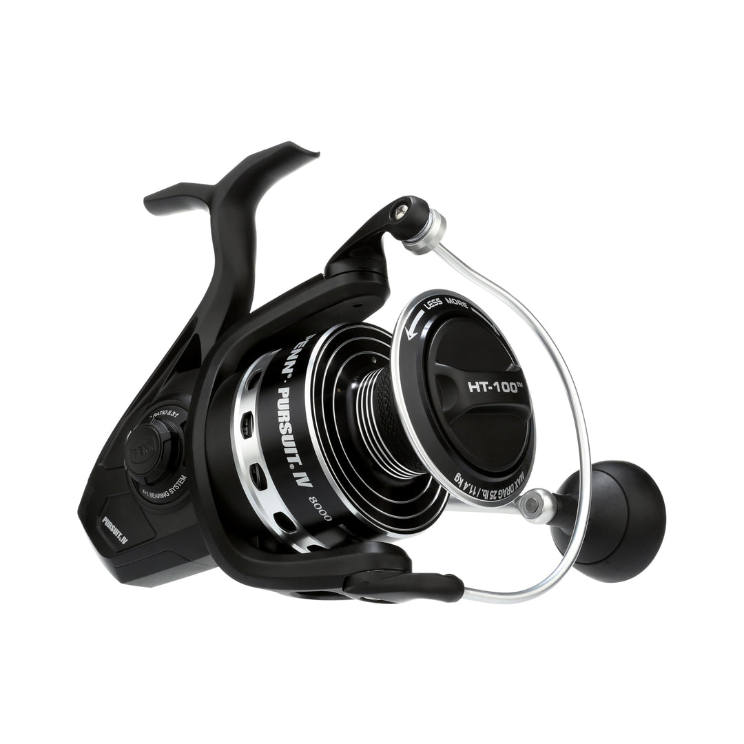 PENN Pursuit IV Salzwasser Spinnrolle – Spinnangeln, Jig, Köderrolle für den Allround-Einsatz, Boot,