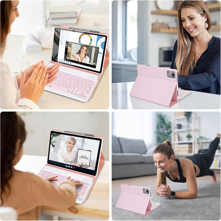 Hülle mit Tastatur für Lenovo Idea Tab 11" 2025 TB-336FU/TB-336ZU, Tastaturs Hülle für Lenovo Idea 1