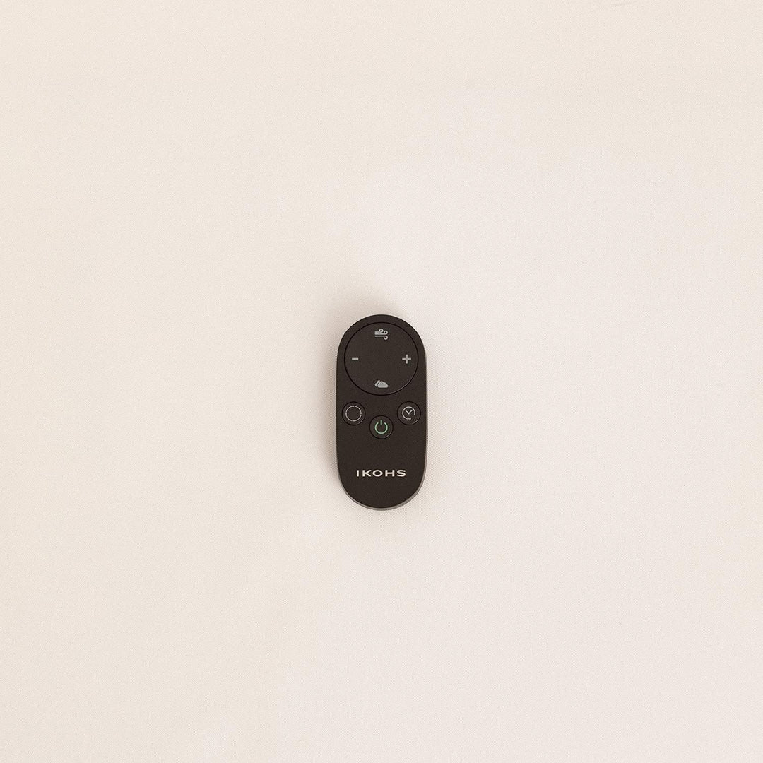 CREATE/COOL DC/Turmventilator Schwarz mit Fernbedienung und Oszillation 90º / 26W, Leise, 9 Geschwin
