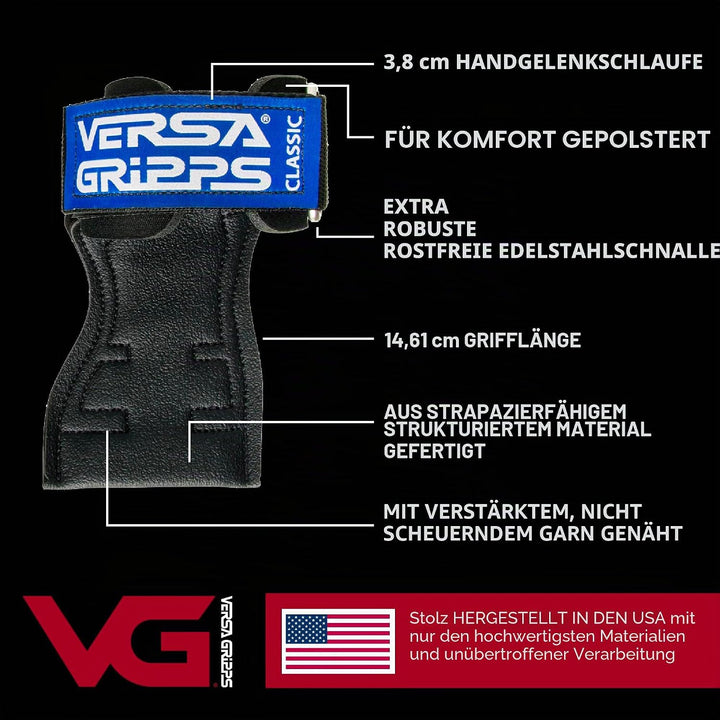 Versa Gripps® Classic Authentisch. Das Beste Trainingszubehör der Welt. IN DEN USA HERGESTELLT, Gold