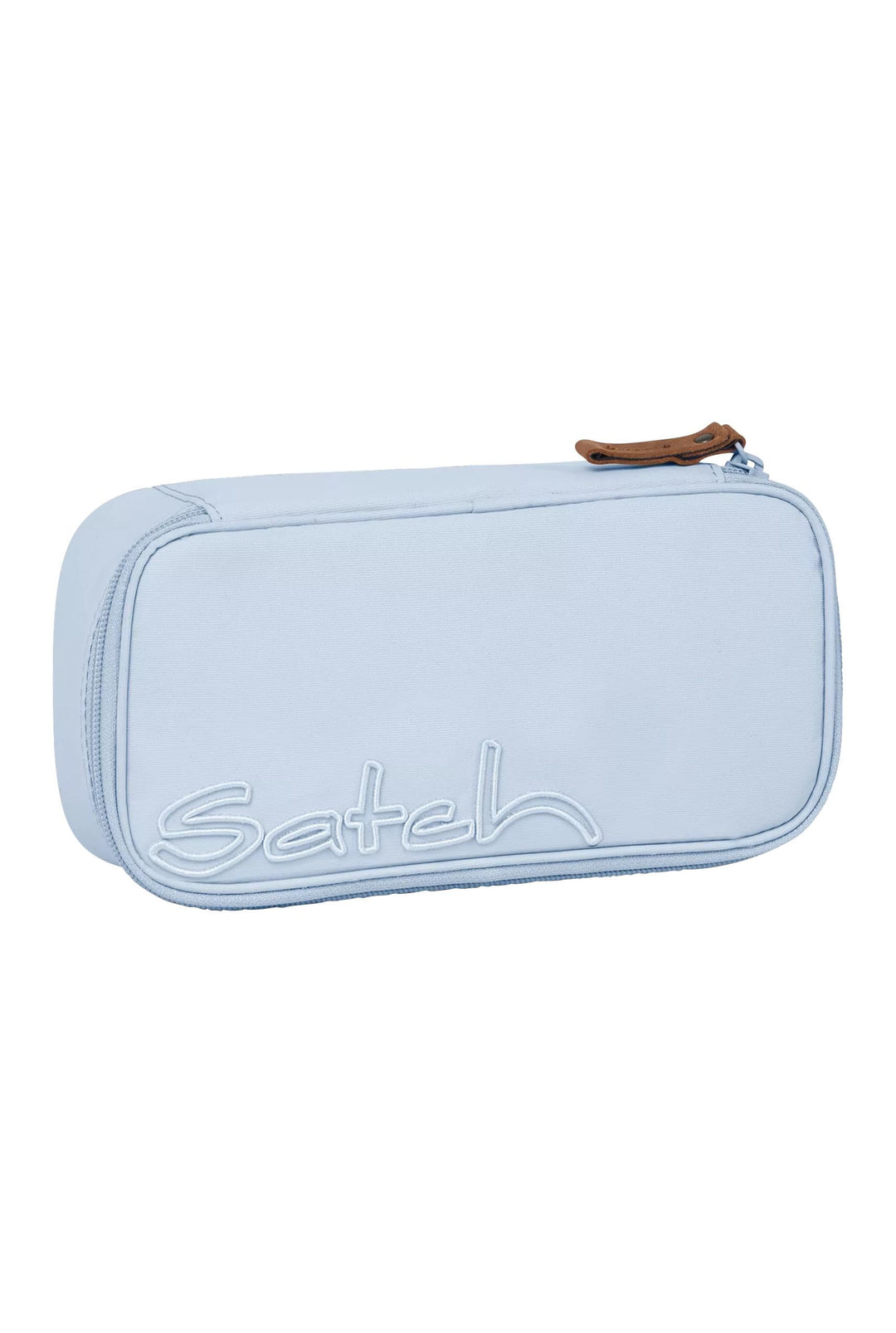 Satch Schlamperbox extra gross inkl. Trennfach Reissverschlussfach Stiftehalter Geodreieck Sichtfens