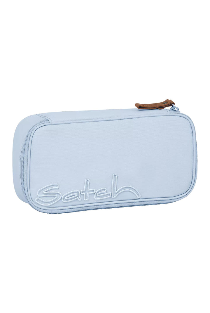 Satch Schlamperbox extra gross inkl. Trennfach Reissverschlussfach Stiftehalter Geodreieck Sichtfens