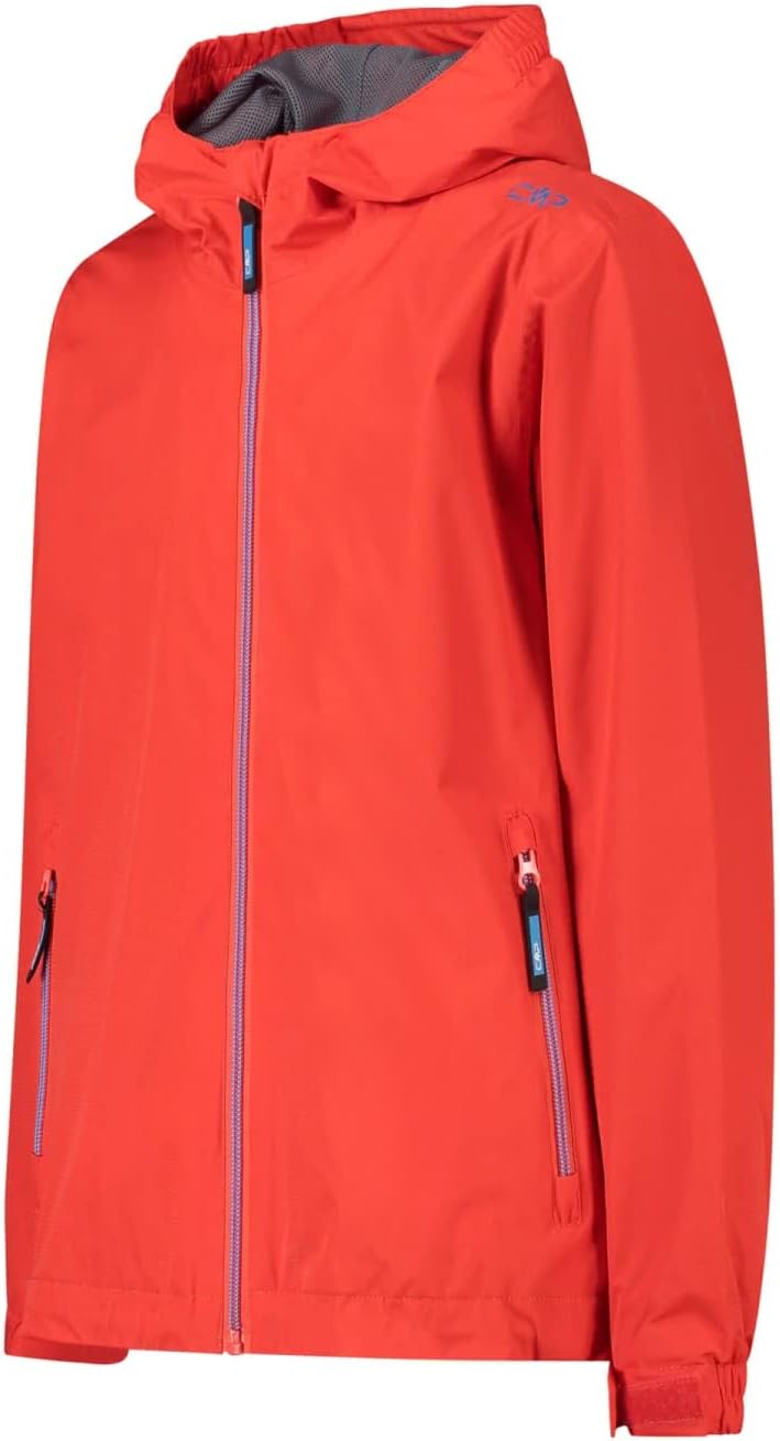 CMP Jungen Regenjacke 116 Feuer, 116 Feuer