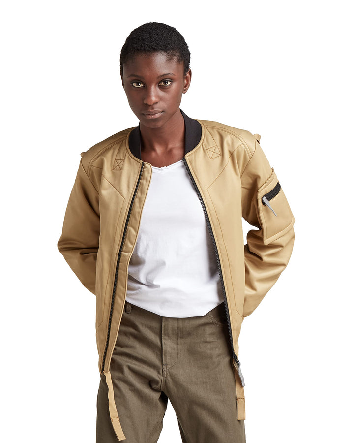 G-STAR RAW Damen Padded Bomberjacke 2.0 Braun (Fennel Seed D21019-c896-c961) S, Braun (Fennel Seed D