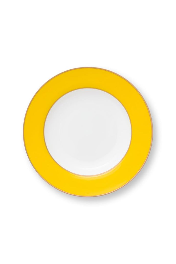 Pip Studio CHIQUE Suppenteller Gold-gelb 23,5cm
