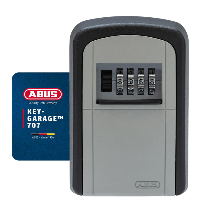 ABUS KeyGarage 707 - Schlüsselbox zur Wandmontage - für bis zu 7 Schlüssel oder kleine Wertgegenstän