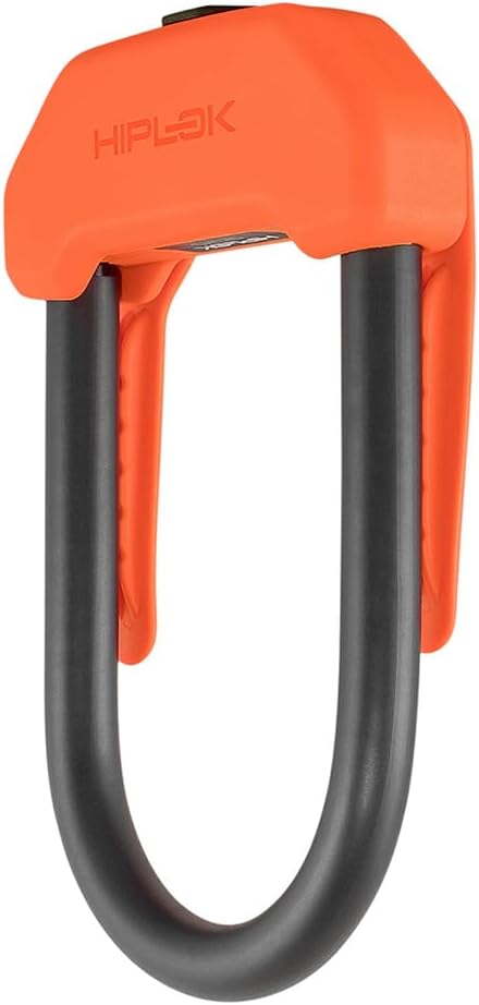 Hiplok DX, Bügelschloss, Unisex Schliessbereich: 15cm x 8.5cm Orange, Schliessbereich: 15cm x 8.5cm