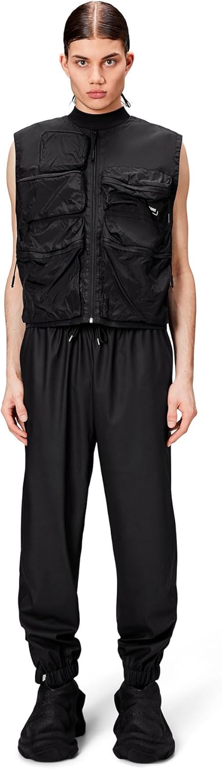 RAINS Unisex Normale Hose XS 01 Schwarz, XS 01 Schwarz