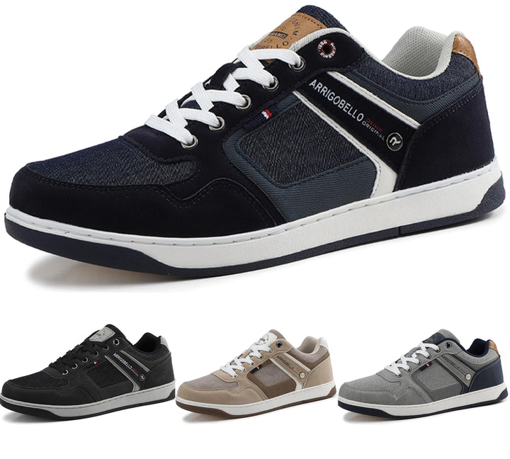 ARRIGO BELLO Freizeitschuhe Herren Sneaker PU Leder Walkingschuhe Atmungsaktive Athletic Formal Clas