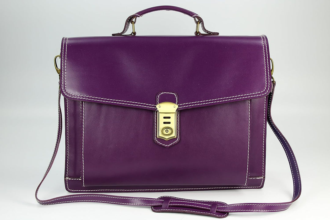 Belli Design Bag D italienische Leder Businesstasche Arbeitstasche Messenger Aktentasche Lehrertasch