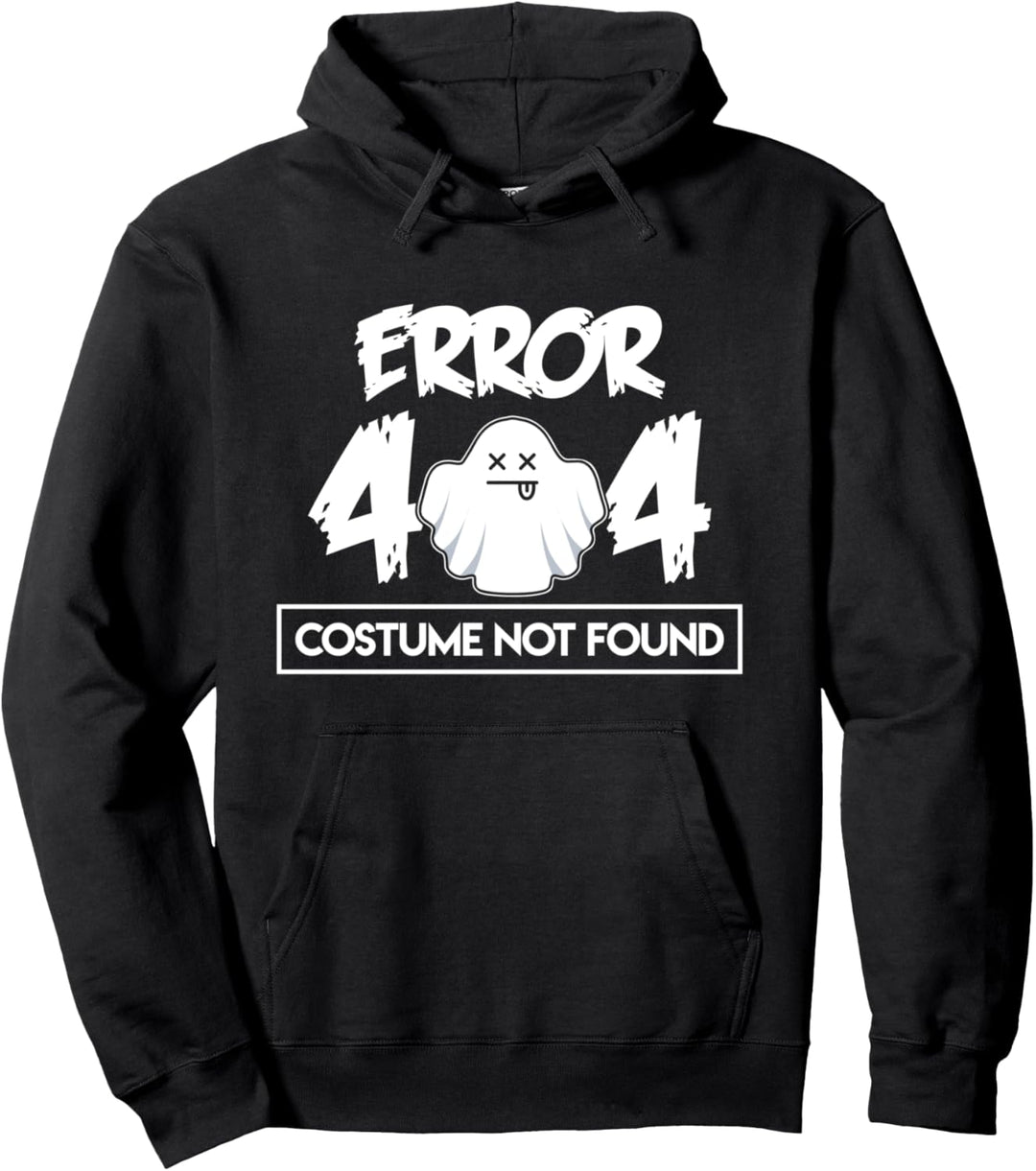Halloween Kostüm Fehler 404 Lustig Humor Programmierer Pullover Hoodie