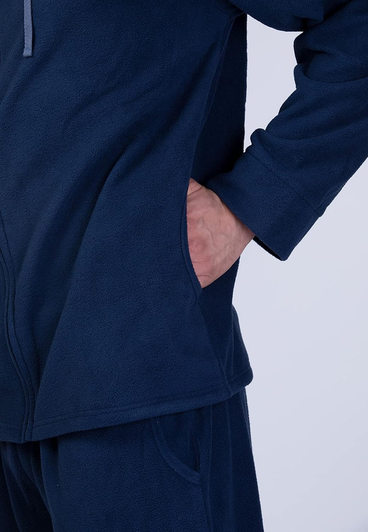 SLOUCHER Fleece-Anzug für Herren M Navy, M Navy