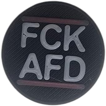 Einkaufschip FCK AFD – Praktischer Chip für den Einkauf 50 Schwarz, 50 Schwarz