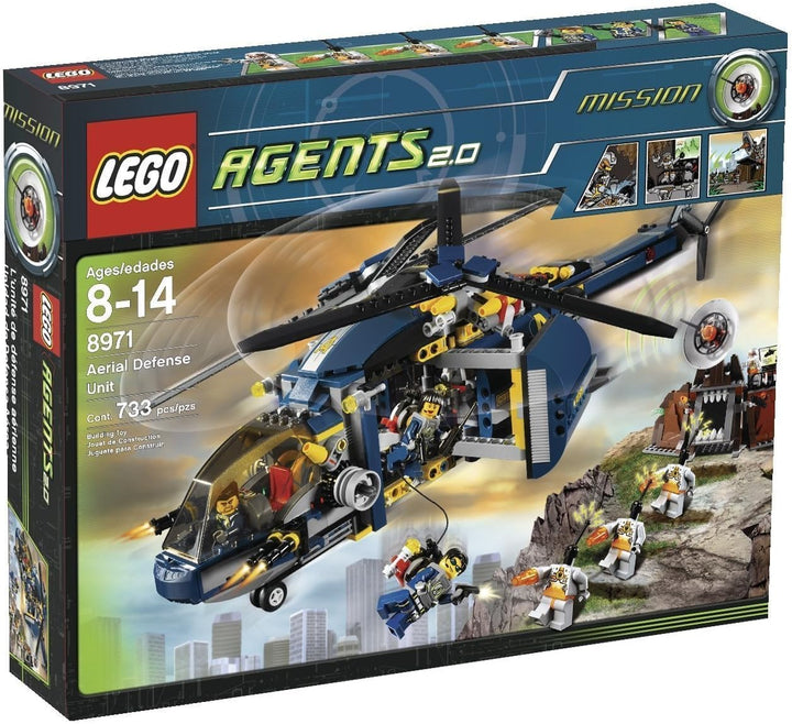 LEGO Agents 8971 - Bedrohung durch Kommandant Magma