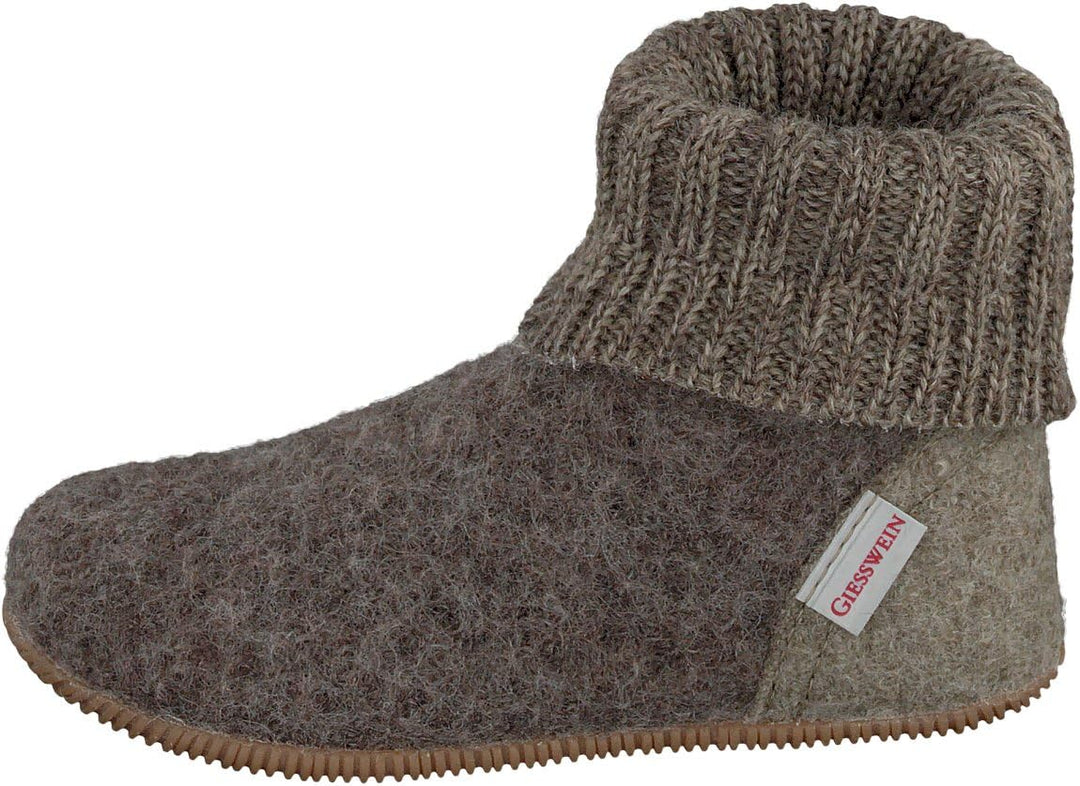 GIESSWEIN Unisex Wildpoldsried Hohe Hausschuhe 23 EU Taupe 262, 23 EU Taupe 262